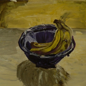 Still Life- Banana Bowl